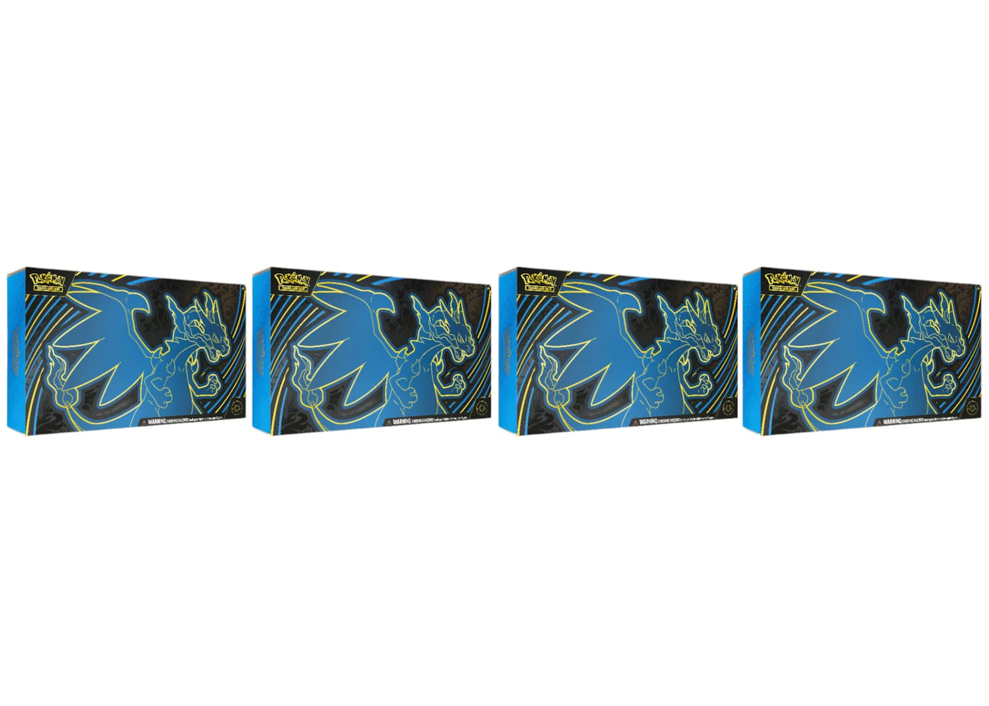 2025 Pokémon Mega Evolution Charizard X ex Ultra-Premium Collection 4x Lot