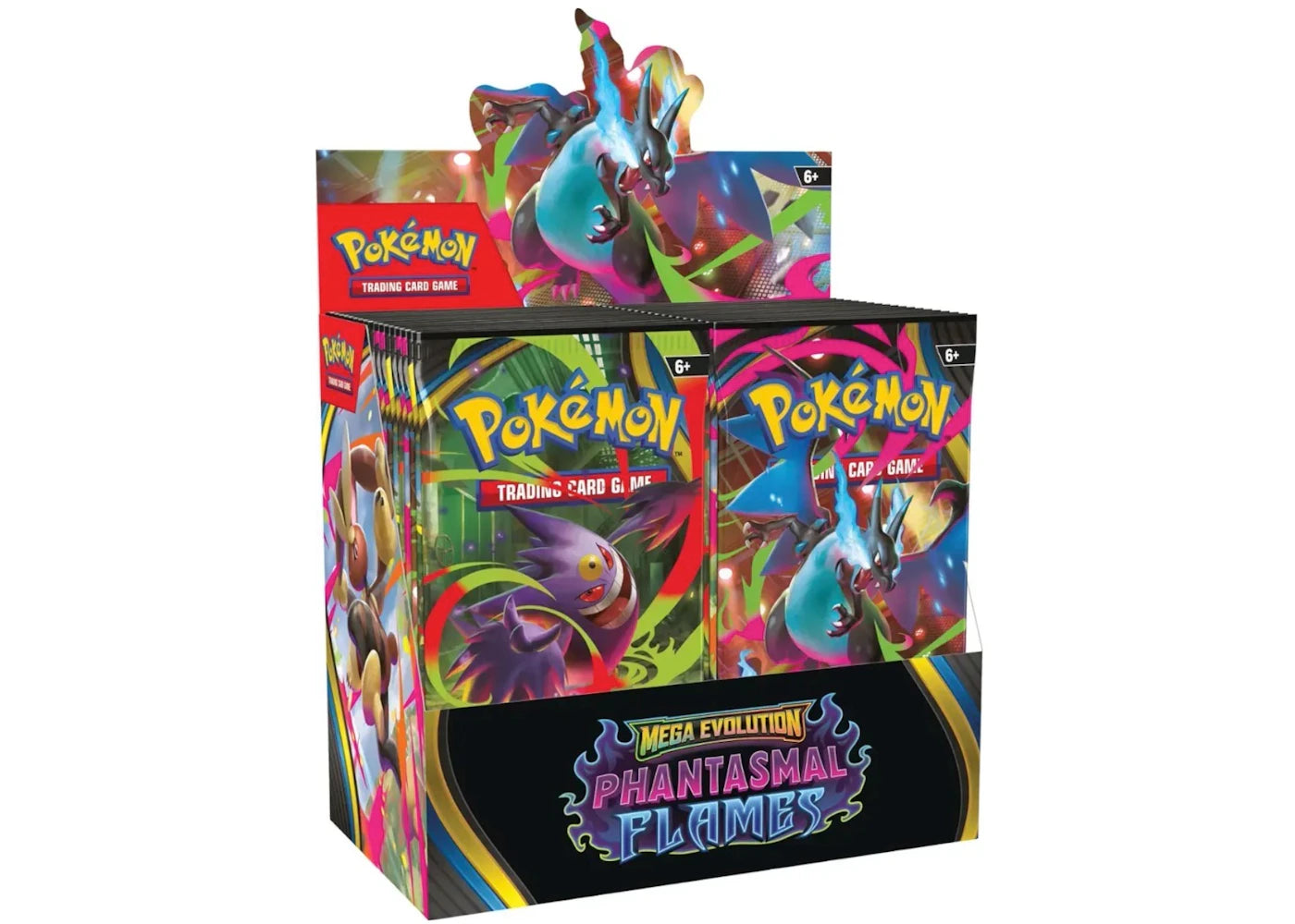 2025 Pokémon Mega Evolution Phantasmal Flames Booster Box