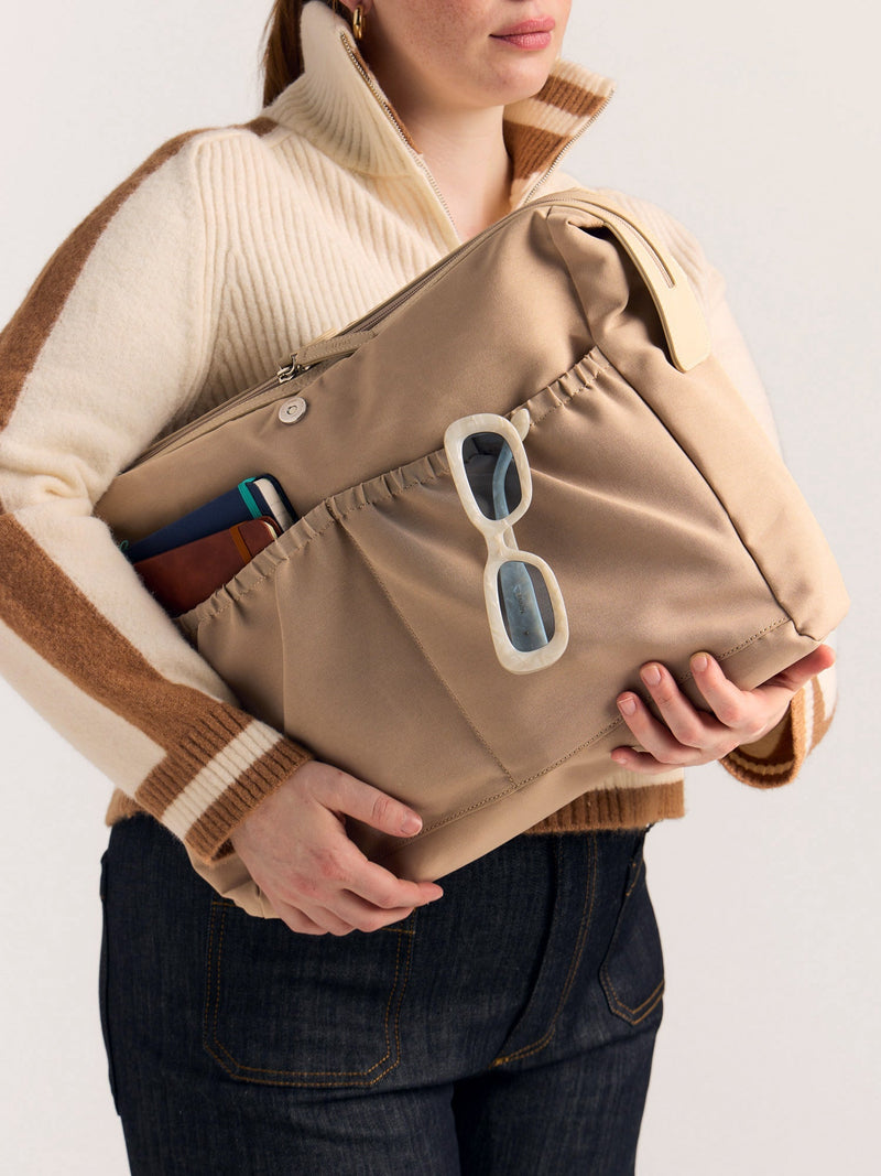 Haven 16" Laptop Tote Bag in Birch