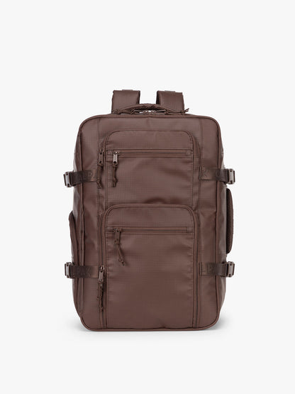 Terra 26L Laptop Duffel Backpack in Walnut