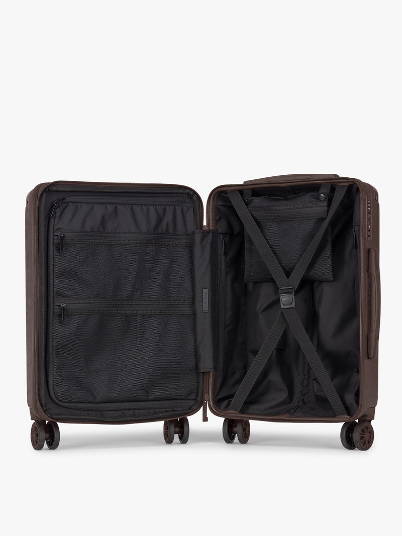 Ambeur Carry-On Luggage in Walnut