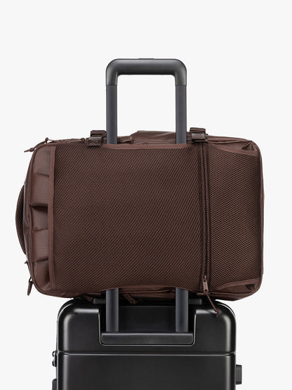 Terra 26L Laptop Duffel Backpack in Walnut