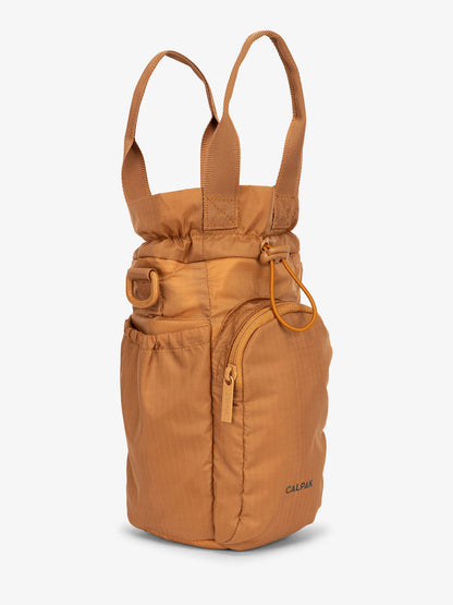Water Bottle Holder in Camel