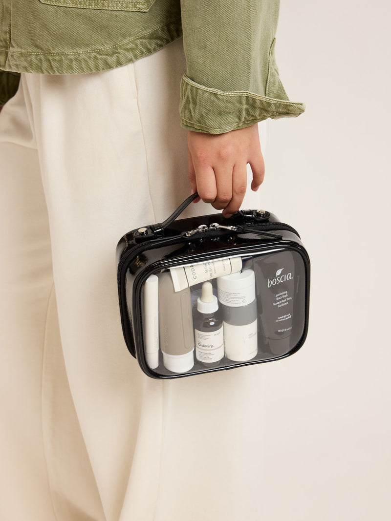 Small Clear Cosmetics Case