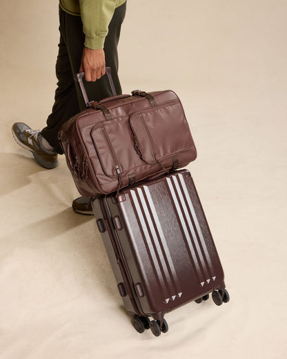 Terra 26L Laptop Duffel Backpack in Walnut